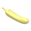 Banana G-Spot Vibrator in yellow angled view