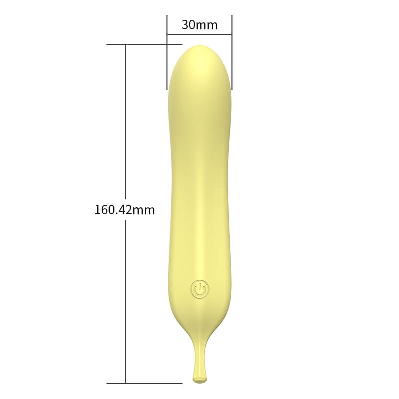 Banana G-Spot Vibrator in yellow gallery view