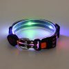 Adjustable LED BDSM Collar black close-up product detail