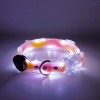 Adjustable LED BDSM Collar front angle detail