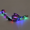Adjustable LED BDSM Leash black close-up product detail