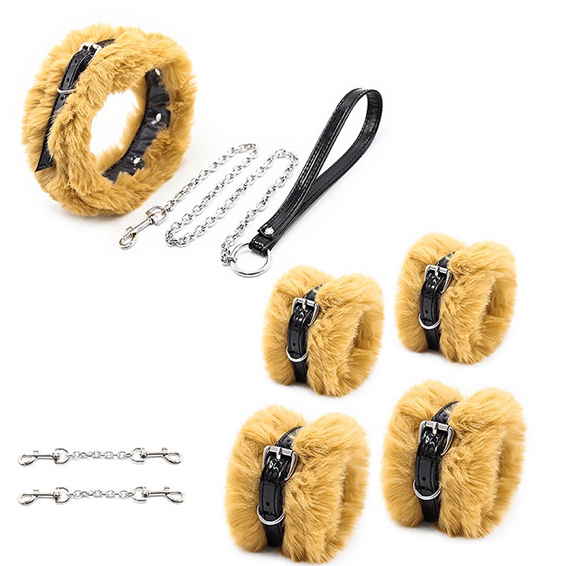 Faux Fur Buckle Cuff Restraint