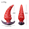 Octopus Tentacle Silicone Butt Plug front view