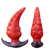 Octopus Tentacle Silicone Butt Plug tapered shape detail