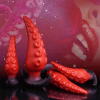 Octopus Tentacle Silicone Butt Plug shape detail
