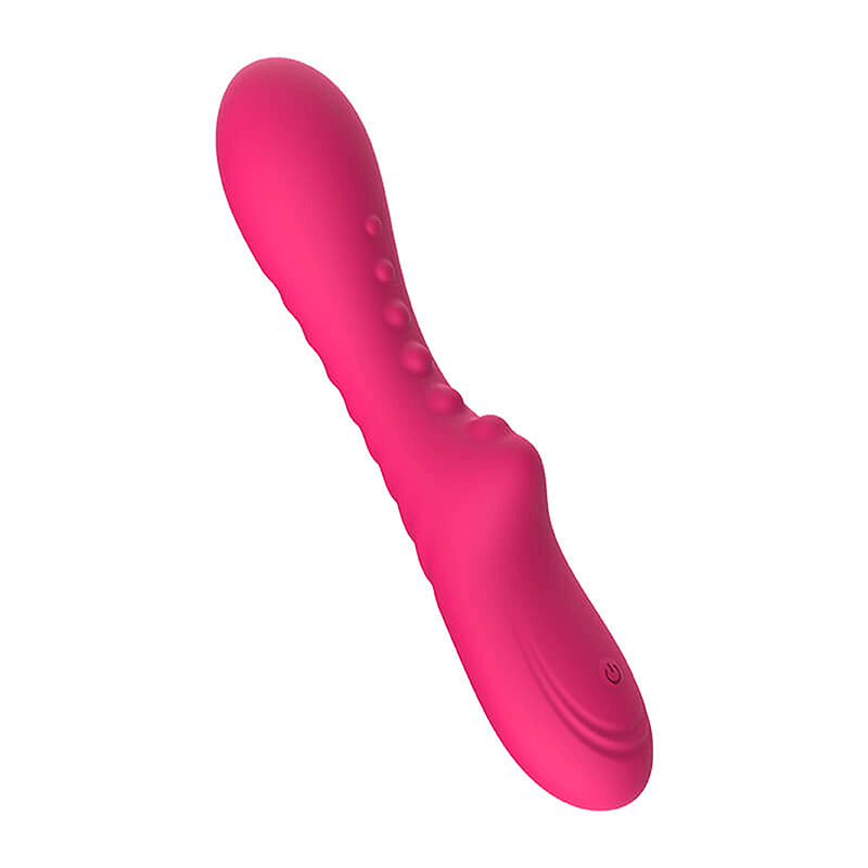 Ribbed Curved G-Spot Vibrator