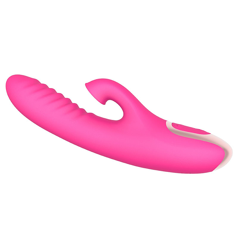 Ribbed Suction Rabbit G-Spot Vibrator