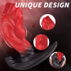 Textured Tentacle Anal Plug flared base detail