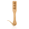 Bamboo Spanking Paddle with Heart Print style B catalog image view