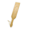 Bamboo Spanking Paddle with Heart Print style C product layout view