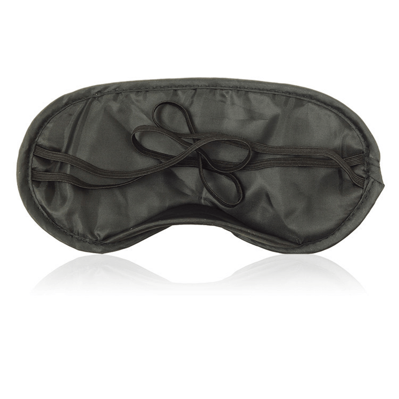 Bondage Blackout Blindfold Eye Mask side view detail
