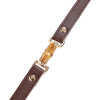 Brown Leather Cuff and Chain Restraint Set full gallery view
