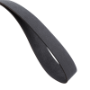 Classic Long Leather Spanking Paddle front angle detail