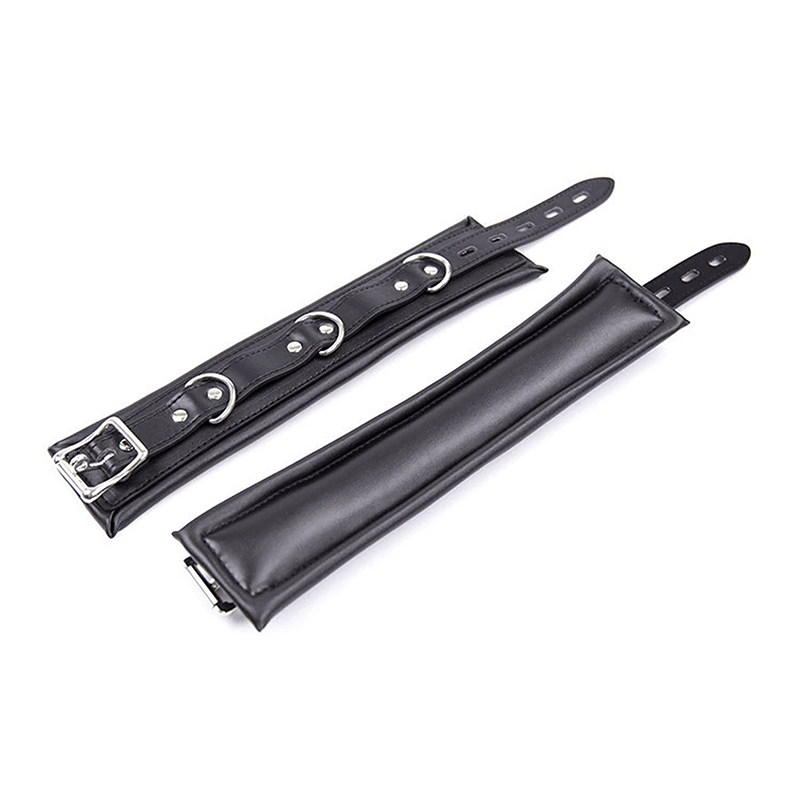 Detachable Wrist Ankle Neck Restraint Set style A front angle detail