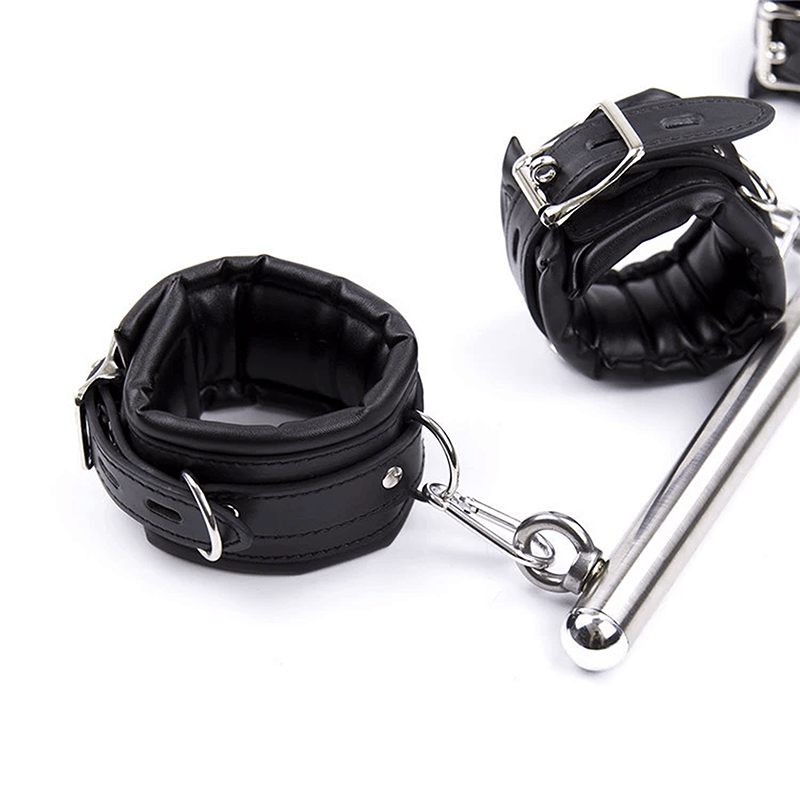 Detachable Wrist Ankle Neck Restraint Set style A main product view