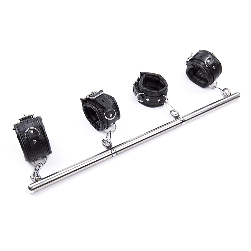 Detachable Wrist Ankle Neck Restraint Set style A detail view for shoppers