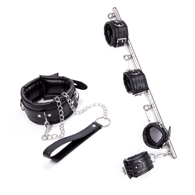 Detachable Wrist Ankle Neck Restraint Set style C close-up product detail