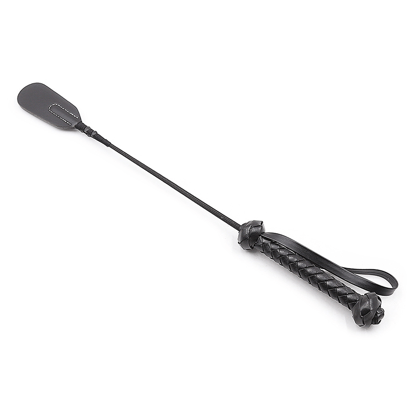 Double Tip Leather Riding Crop style A main product view