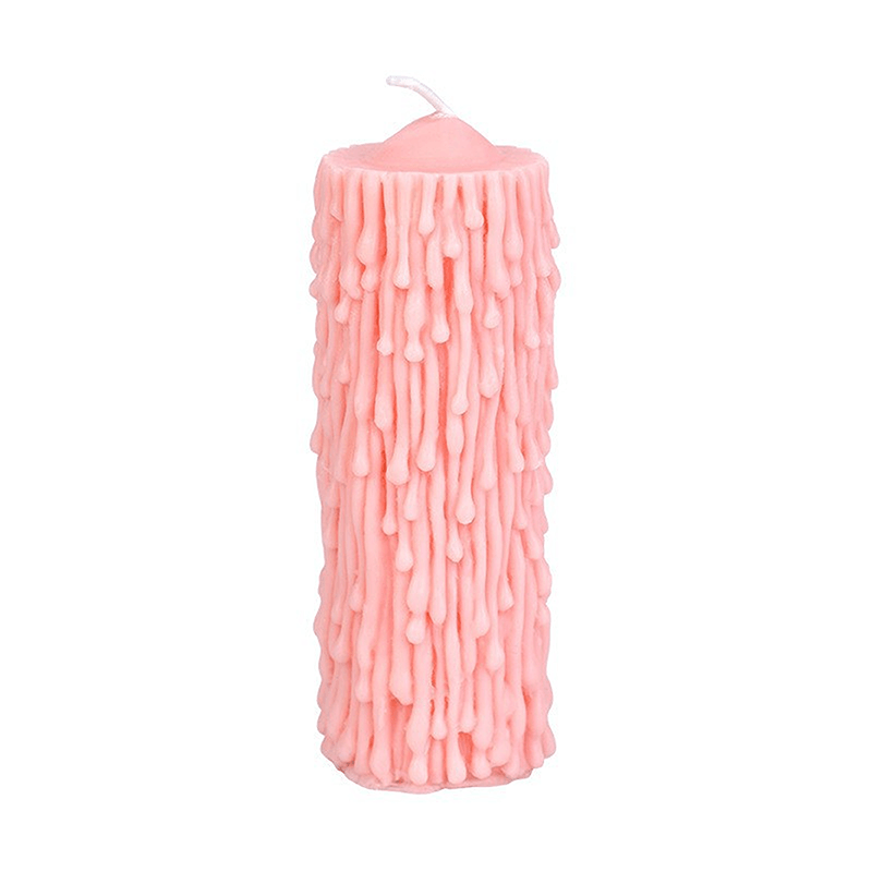 Dripping Tears Low Temperature Wax Play Candle front angle detail