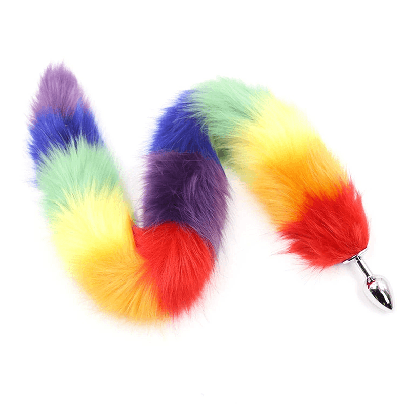 Faux Fur Tail Butt Plug Collection style K main product view