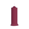 Fluted Pillar Low Temperature Wax Play Candle main product view