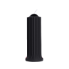 Fluted Pillar Low Temperature Wax Play Candle side view detail