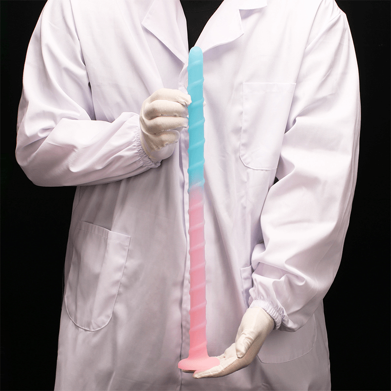 Glow-in-the-Dark Spiral Anal Whip