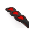 Heart Cutout Leather Spanking Paddle style A alternate angle view