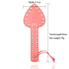 Hollow Heart Leather Spanking Paddle style D product layout view