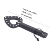 Hollow Heart Leather Spanking Paddle style E close-up product detail