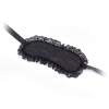 Lace Bondage Blindfold Eye Mask style A hardware and finish detail