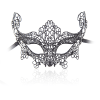 Lace Masquerade Eye Mask style A front angle detail
