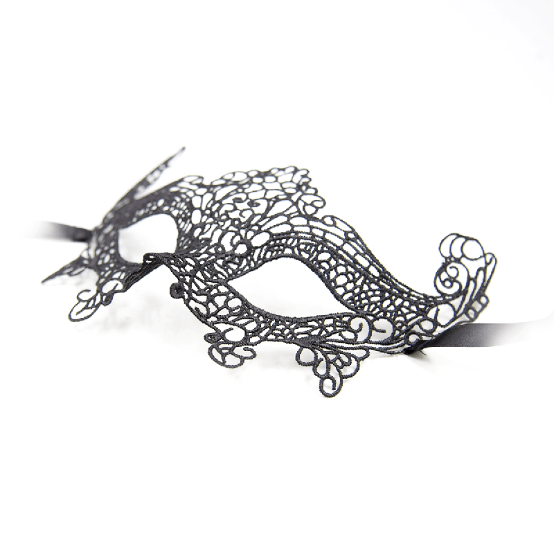 Lace Masquerade Eye Mask style A main product view