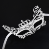 Lace Masquerade Eye Mask style D hardware and finish detail
