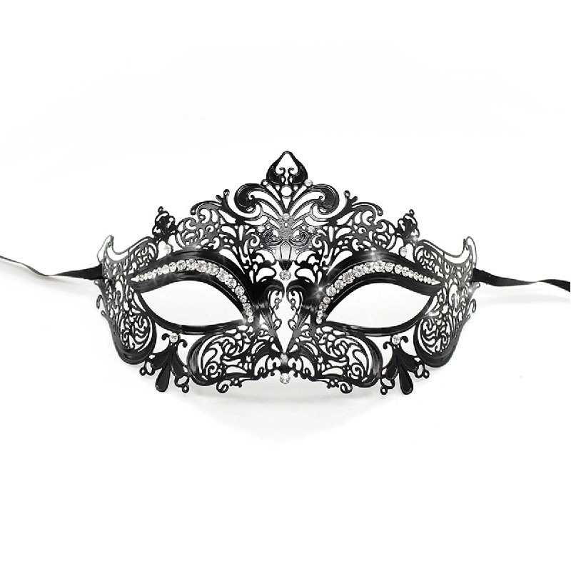 Lace Masquerade Eye Mask style F close-up product detail