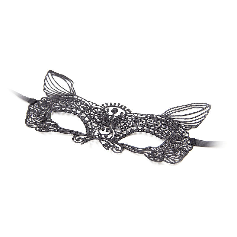 Lace Masquerade Eye Mask style K alternate angle view