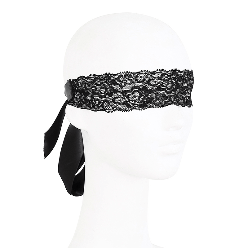 Lace Tie Bondage Blindfold style A main product view 2