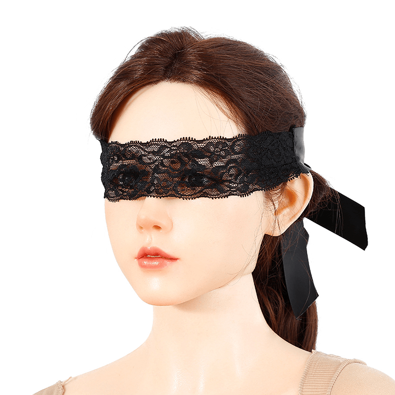 Lace Tie Bondage Blindfold style A main product view