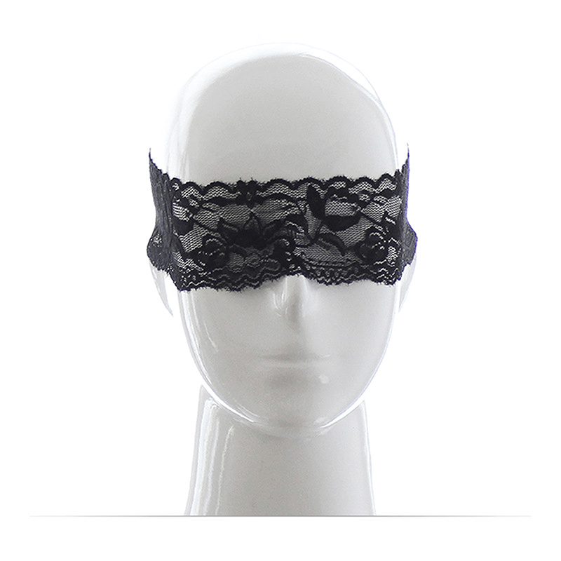 Lace Tie Bondage Blindfold style B detail view for shoppers
