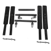 Lace Wrist Ankle Collar Restraint Set style D close-up product detail