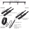 Lace Wrist Ankle Collar Restraint Set style E side view detail