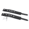 Locking Leather Wrist Ankle Neck Restraint Set product layout view