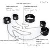 Locking Wrist Ankle Neck Chain Restraint Set style option view