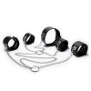 Locking Wrist Ankle Neck Chain Restraint Set side view detail
