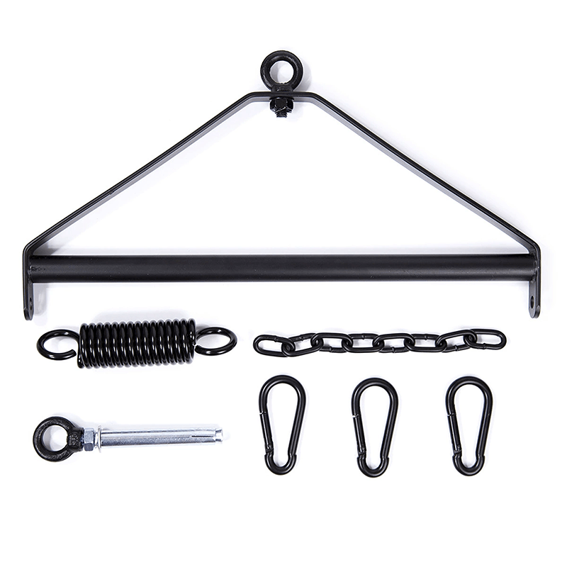 Metal Bar Sex Swing Hanging Kit style A front angle detail