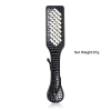 Metal Stud Leather Spanking Paddle style D front angle detail