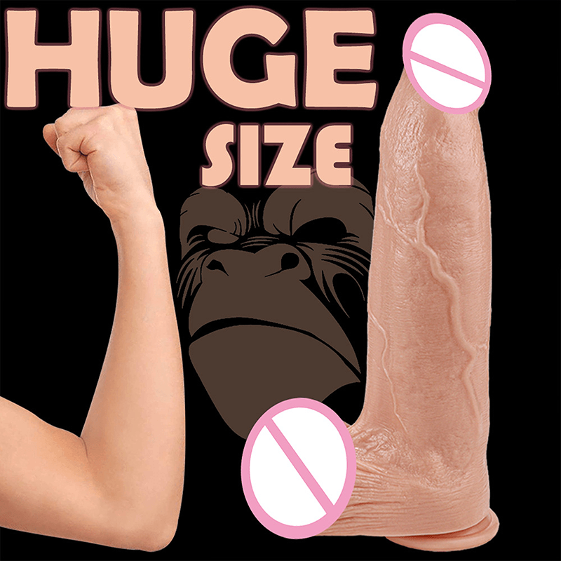 Oversized Gorilla Suction Cup Dildo