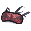 Padded Satin Tie Bondage Blindfold style E close-up product detail