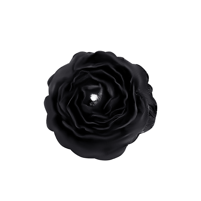 Peony Flower Low Temperature Wax Play Candle side view detail