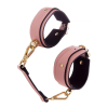 Plush Lined Wrist Cuffs with Chain Leash main product view 2